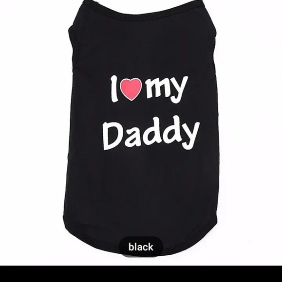 Adorable Mommy and Daddy Matching T-shirts for Dogs - Picture 5 of 10